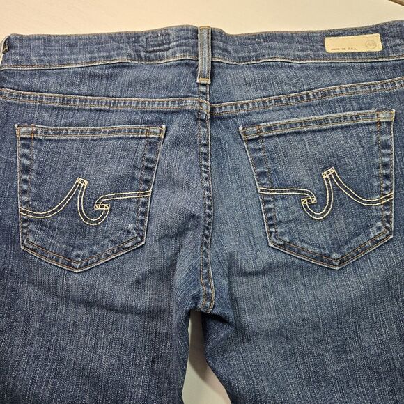 Adriano Goldschmied Jeans Women's Size 30 Tomboy Crop Relaxed Straight Capri Low - Picture 5 of 10